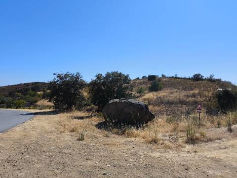 TERRENO COM 15360 M2 - COM ÁGUA E LUZ JA INSTALOS E A FUNCIONAR - FURO - TANQUE DE REGA - VEDAÇÃO - VINHA - VALE PEREIRO - MONTINHO - CASTRO MARIM - ALGARVE