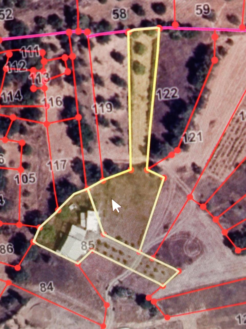 TERRENO RUSTICO COM 1.680 M2 EM FORTES - ODELEITE - CASTRO MARIM - ALGARVE