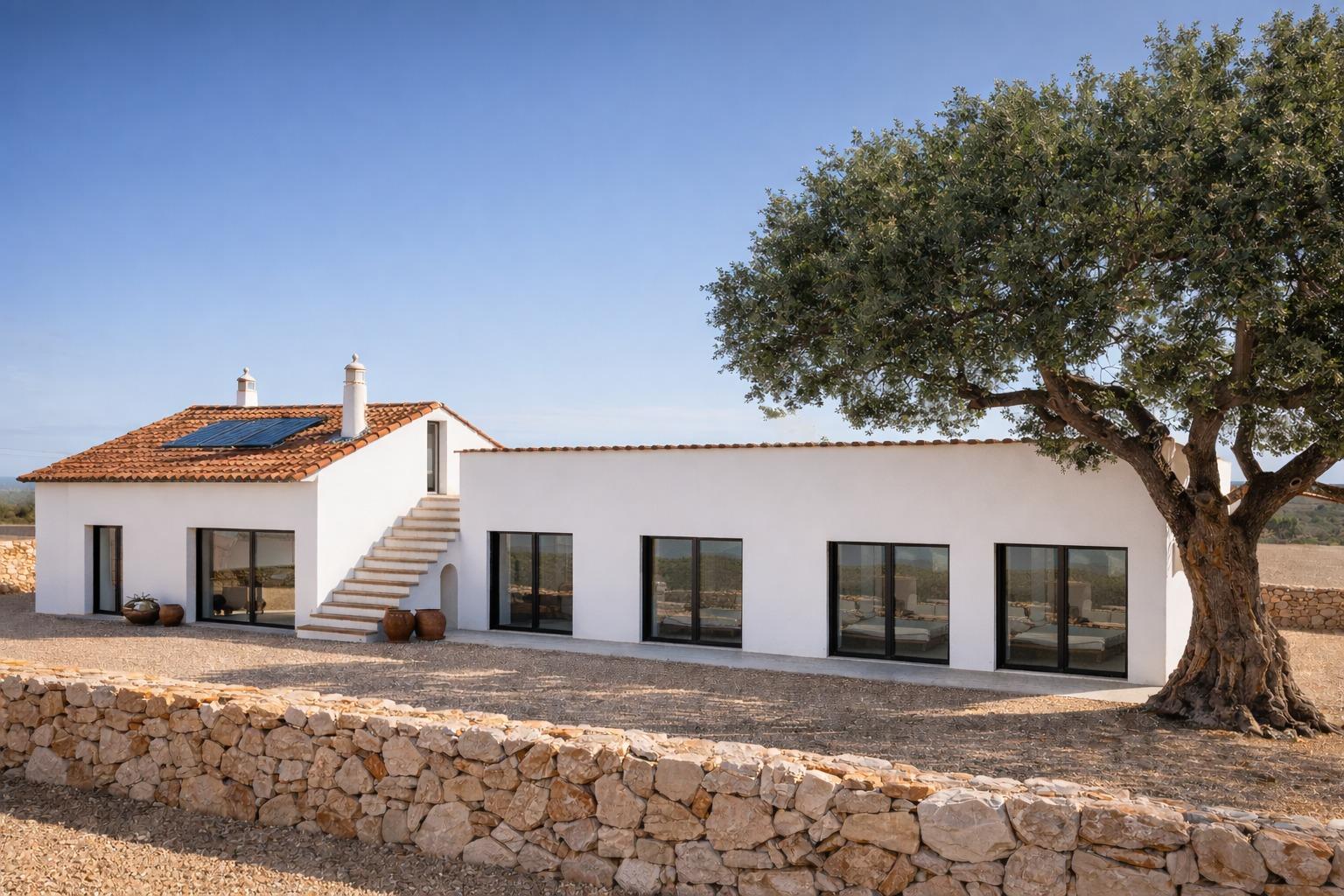 Terreno com ruina para construção de uma moradia T3, curral doa Boieiros, Tavira