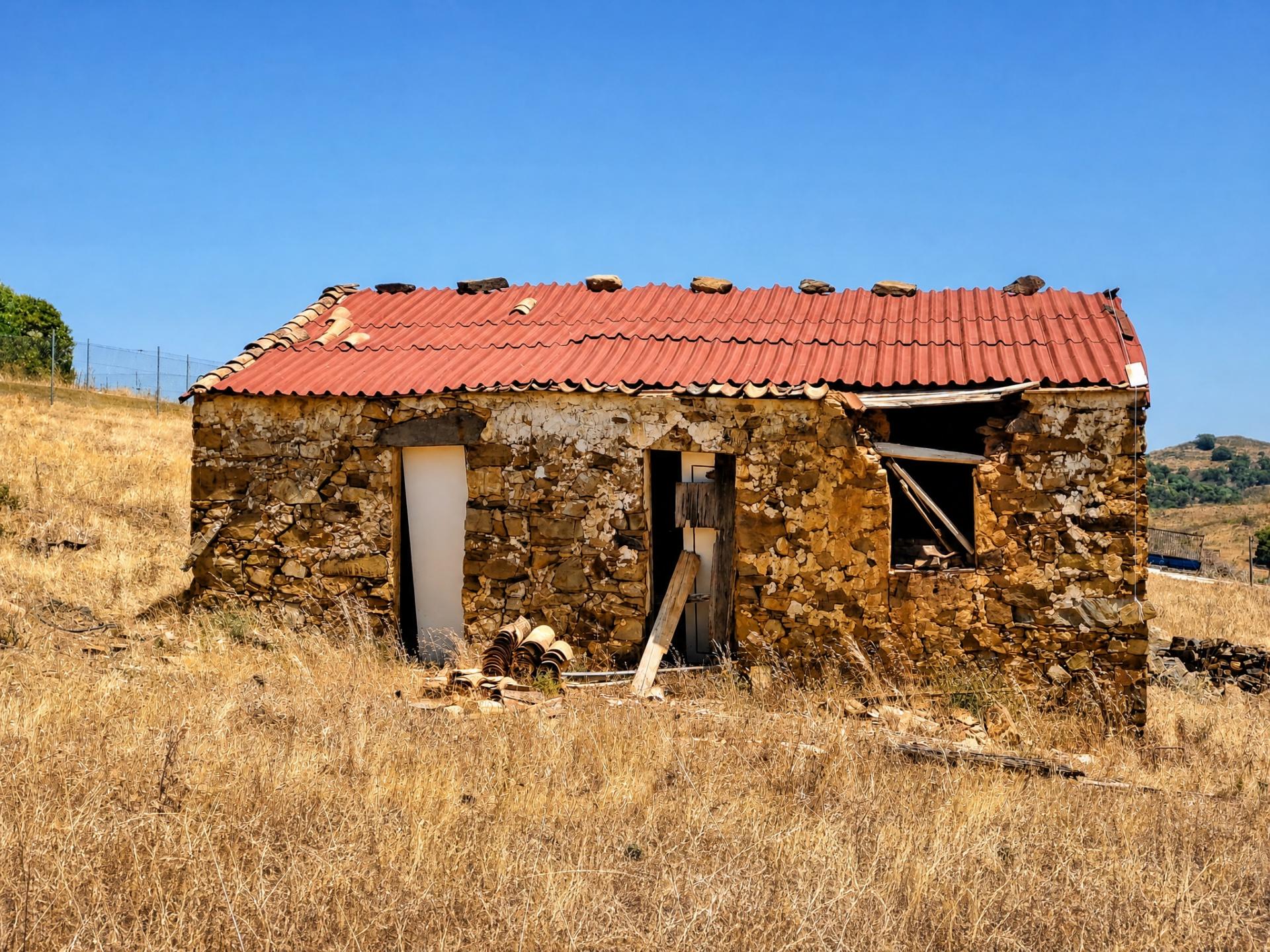 Terreno com ruina para construção de uma moradia T3, curral doa Boieiros, Tavira
