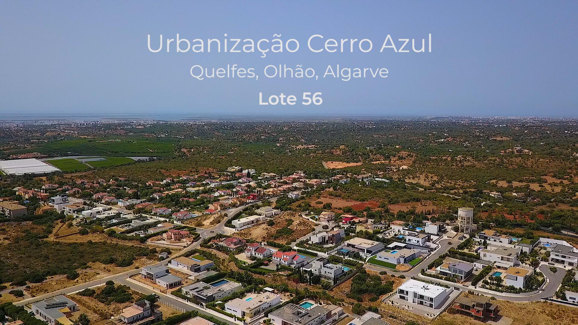 Lote Urbano Exclusivo com 1.496 m² no Cerro Azul - Quelfes | Olhão