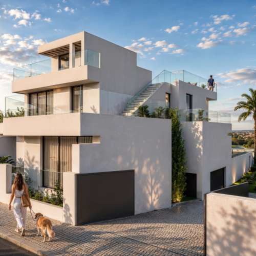 Moradia T4 de Luxo em Tavira | Vista Mar, Piscina e Rooftop