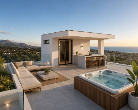 Moradia T4 de Luxo em Tavira | Vista Mar, Piscina e Rooftop