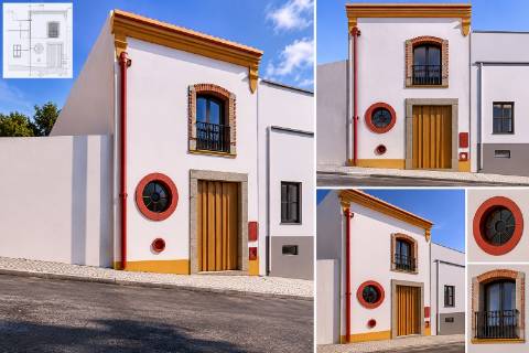 Moradia T1 de Luxo com Terraço Exclusivo no Centro de Loulé