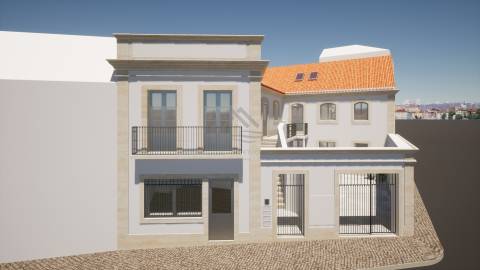 Apartamento T1 com logradouro - Alcochete