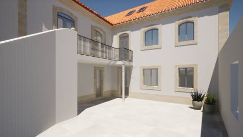 Apartamento T1 com logradouro - Alcochete
