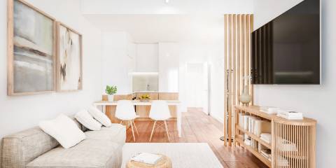 Apartamento T1 com varanda