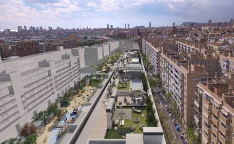Apartamento T3 em construção, condomínio privado.