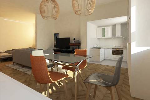 Duplex T3 na Graça em Lisboa