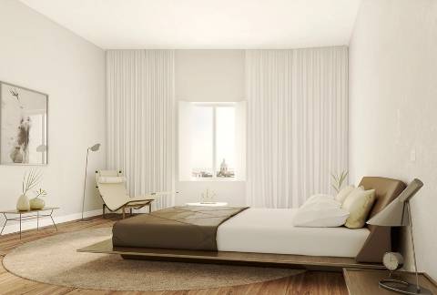 Duplex T3 na Graça em Lisboa