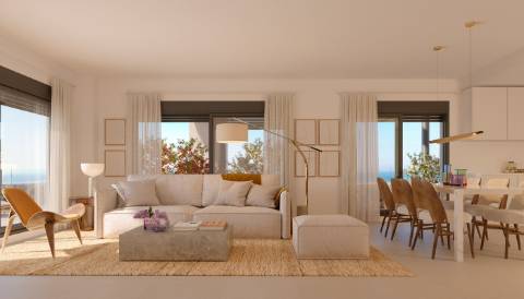 Apartamento T2 com grandioso terraço.
