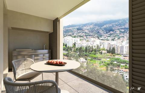 Apartamento T1 nas Virtudes, Funchal