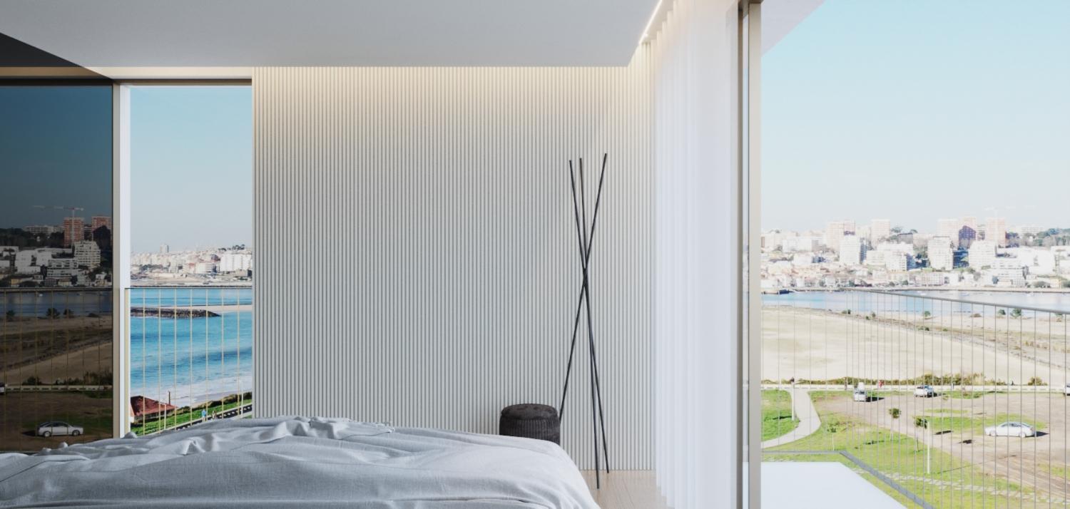 Apartamento T3 com vistas panorâmicas