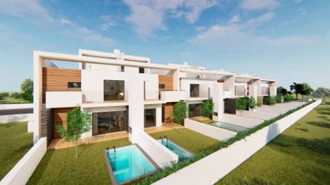 Moradia em Banda V2+1 com Piscina em Ferreiras - Albufeira