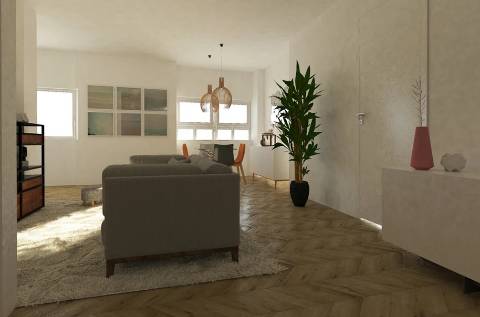 Duplex T2 na Graça em Lisboa