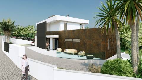 Terreno com projeto aprovado para construção de moradia em Loulé