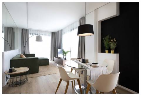 Apartamento T1 com terraço.