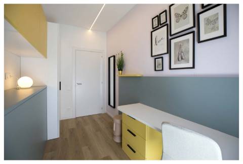 Apartamento T1 com terraço.
