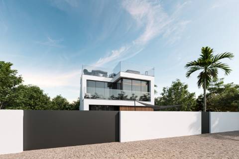 Fantástica moradia de tipologia T3 com vista privilegiada para a Marina de Albufeira