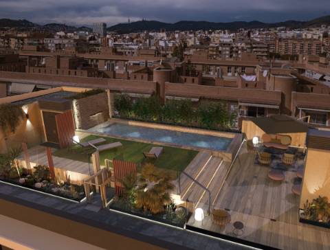 Apartamento T2 em construção, condomínio privado.