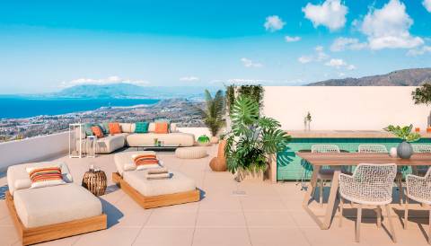 Apartamento T2 com varanda.