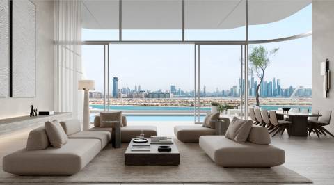Duplex T4 com Piscina em West Crescent Dubai