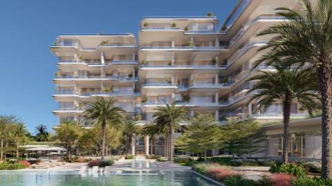 Duplex T4 com Piscina em West Crescent Dubai