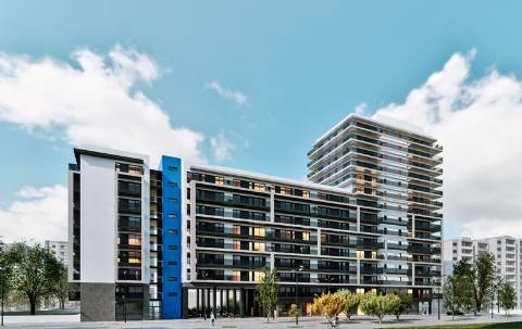 Apartamento T2, junto da praia.