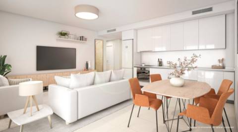 Apartamento T3 com terraço.