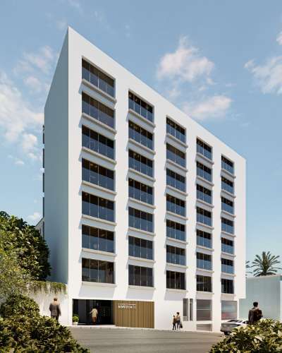 Apartamento T3 em construção, com parqueamento.