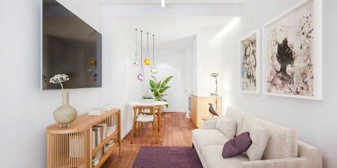 Apartamento T2 com varanda