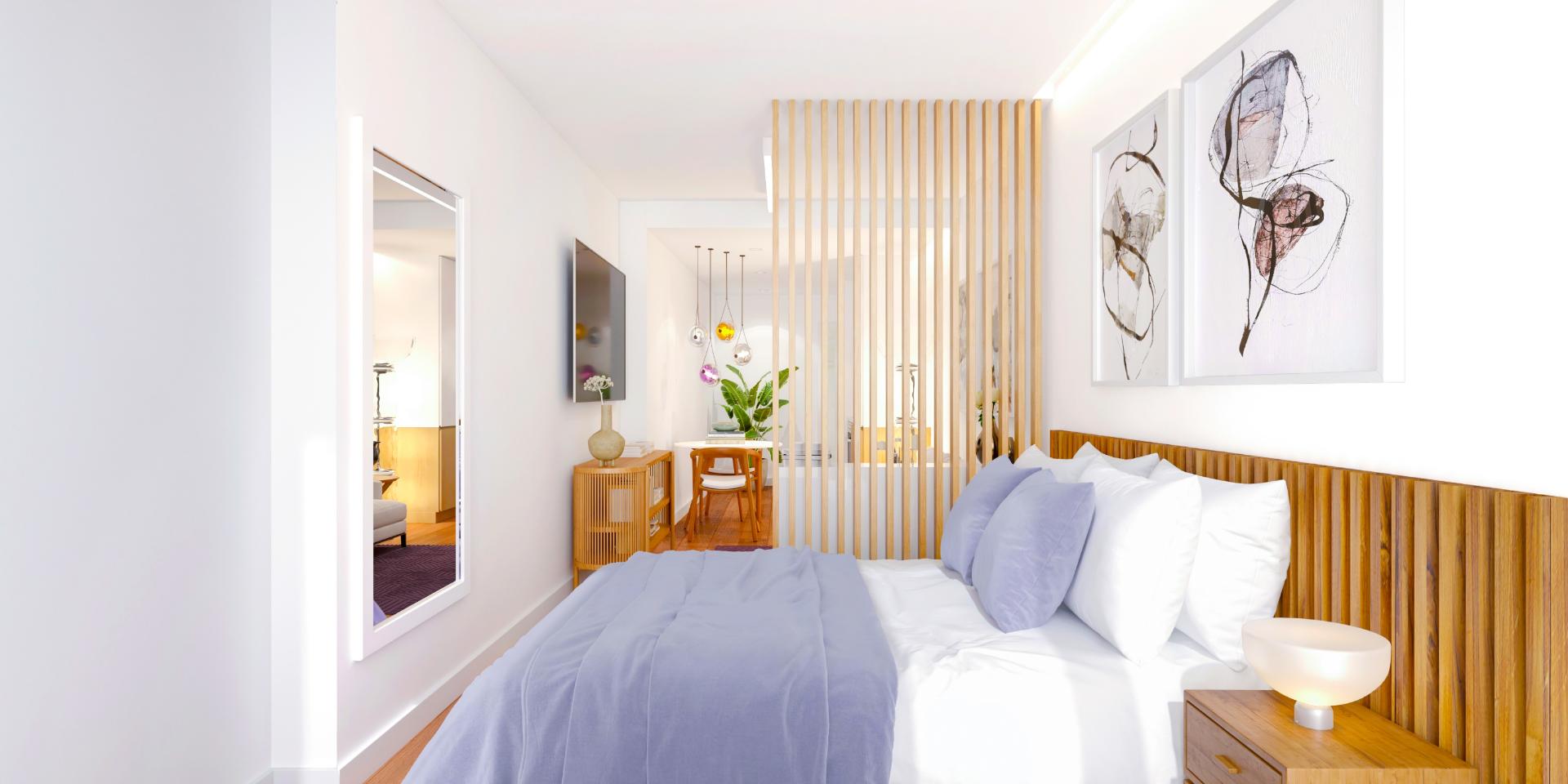 Apartamento T2 com varanda