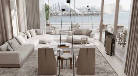 Apartamento T4 com Piscina em West Crescent Dubai