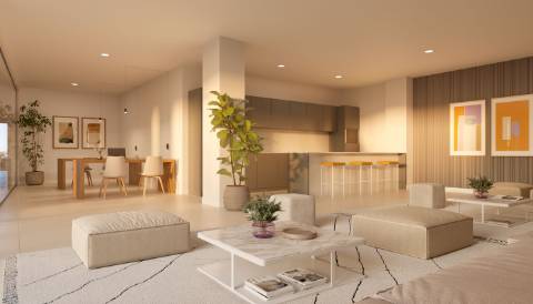 Apartamento T1 com grandioso terraço.