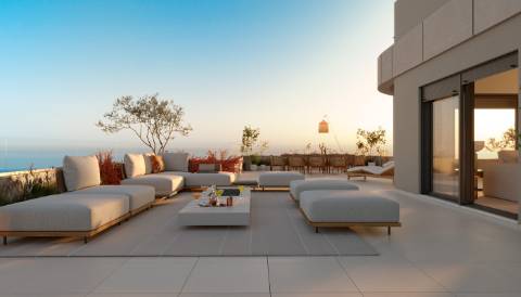 Apartamento T1 com grandioso terraço.