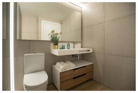 Apartamento T2 com terraço.