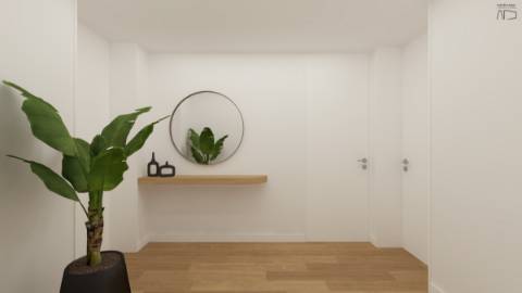 Apartamento T4 com varanda e estacionamento na Margem do Rio Douro