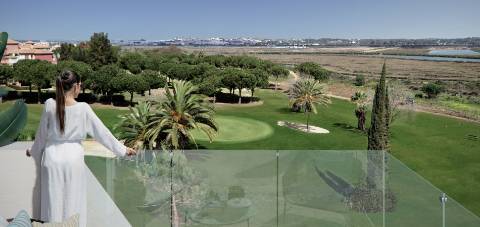 Apartamento 2 Quartos Ultimo piso inserido no Golfe em condomínio fechado com piscina e jardim