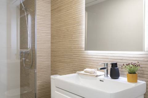 Apartamento T3 novo, junto da praia.