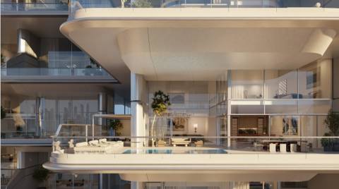 Apartamento T4 com Piscina em West Crescent Dubai