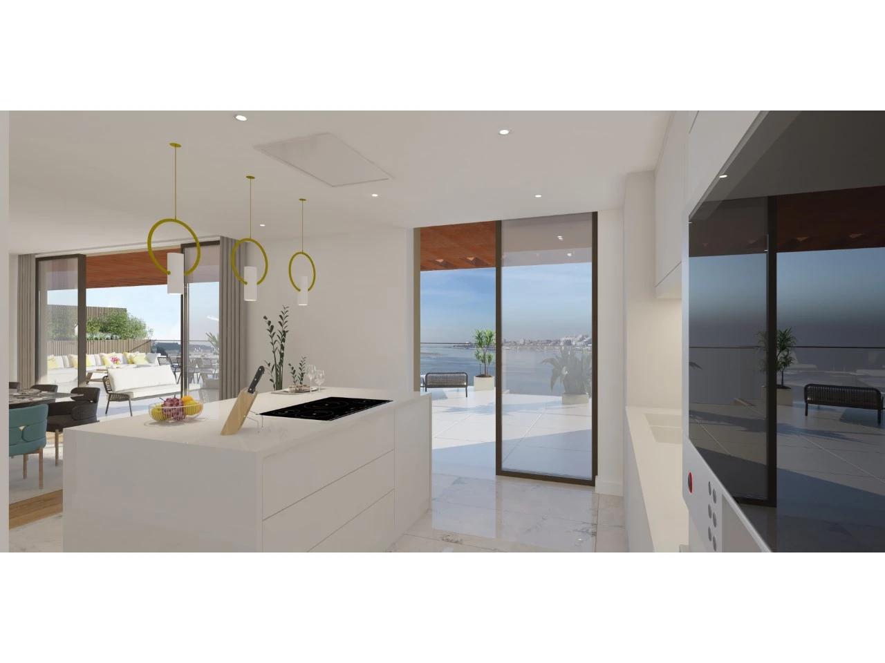 Apartamento T3 com vista sobre a Foz do Douro, Gaia