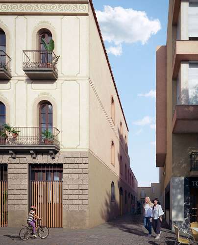 Apartamento T2 com varanda perto da praia.