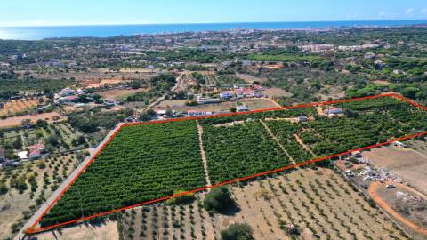 Terreno com projeto aprovado em Quarteira