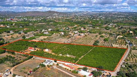 Terreno com projeto aprovado em Quarteira