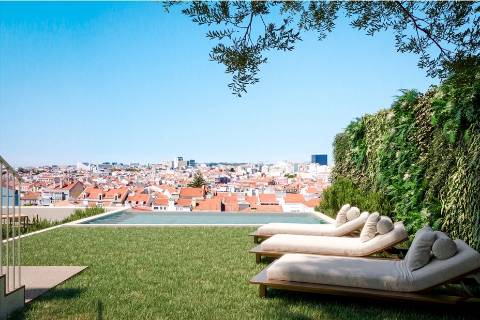 Casa T1 em Empreendimento Sustentável no Centro de Lisboa