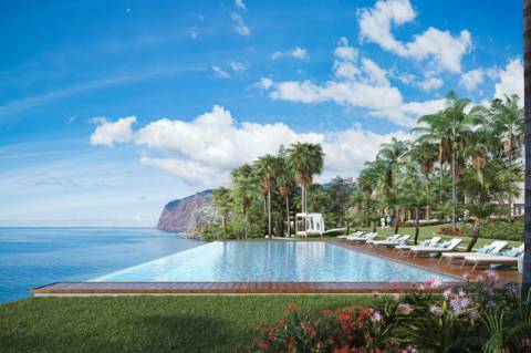 Apartamento T3 com Piscina Privada na Estrada Monumental - Funchal