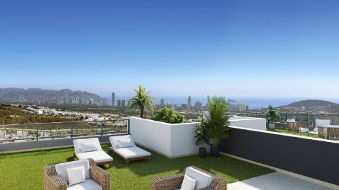 Apartamento T3 em construção, com parqueamento.