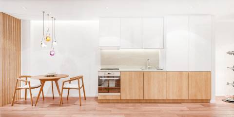 Apartamento T1+1 com logradouro