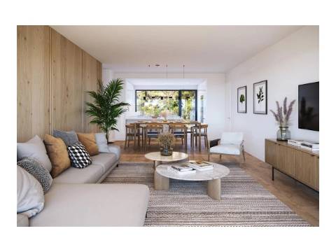 Apartamento T3 na Rua da Praia Formosa, São Martinho