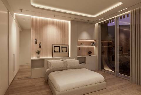 Apartamento T3 em construção, perto da praia.